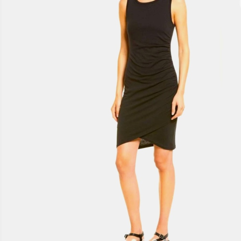 Treasure & Bond Black Asymmetrical Dress